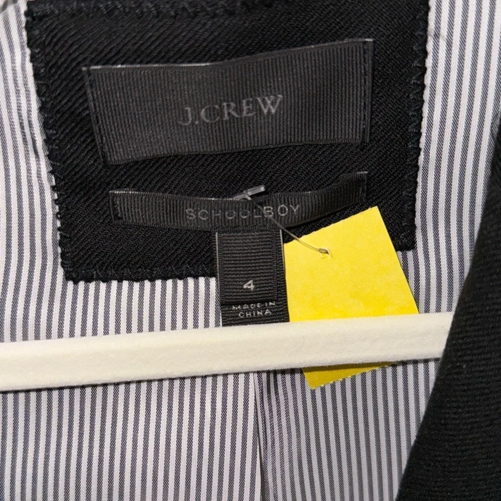 J crew Schoolboy black blazer - Picture 8 of 8